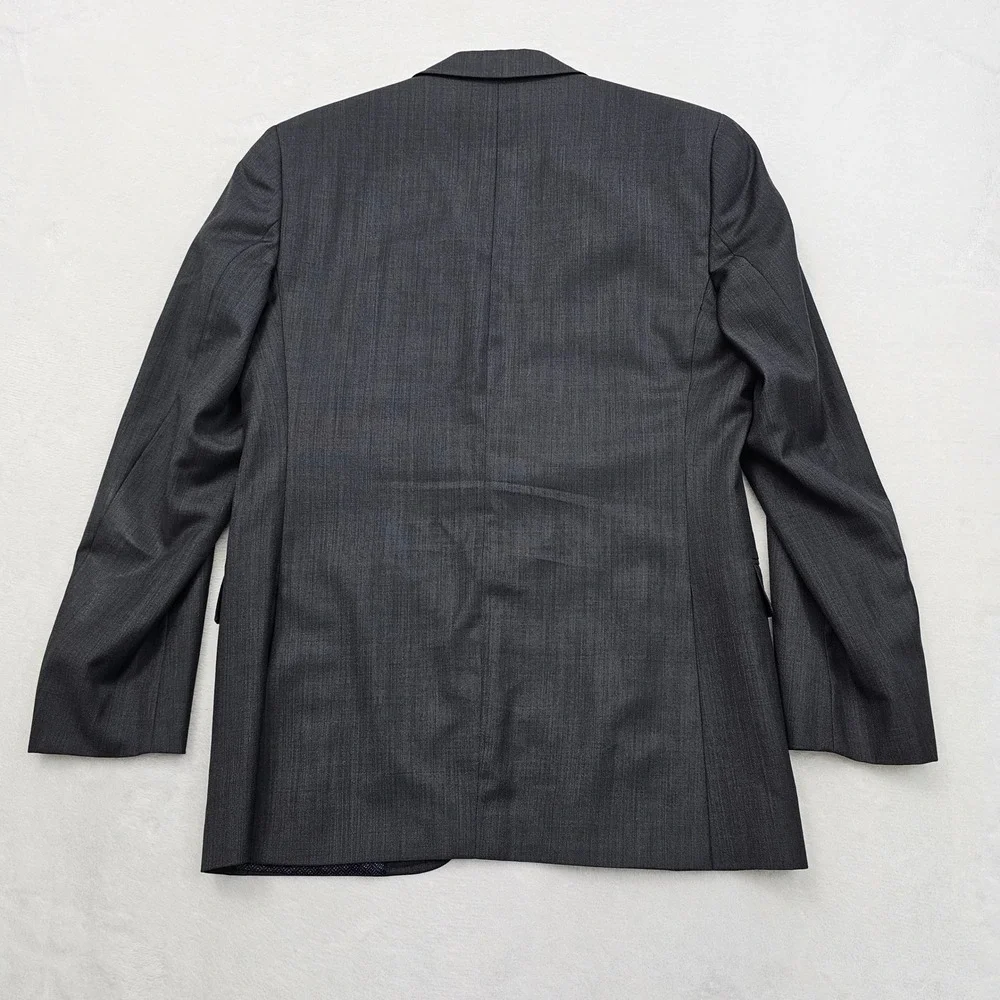 Ted Baker Endurance Blazer Mens 36S Charcoal Grey 100% Wool Jay CT‎ Suit Jacket